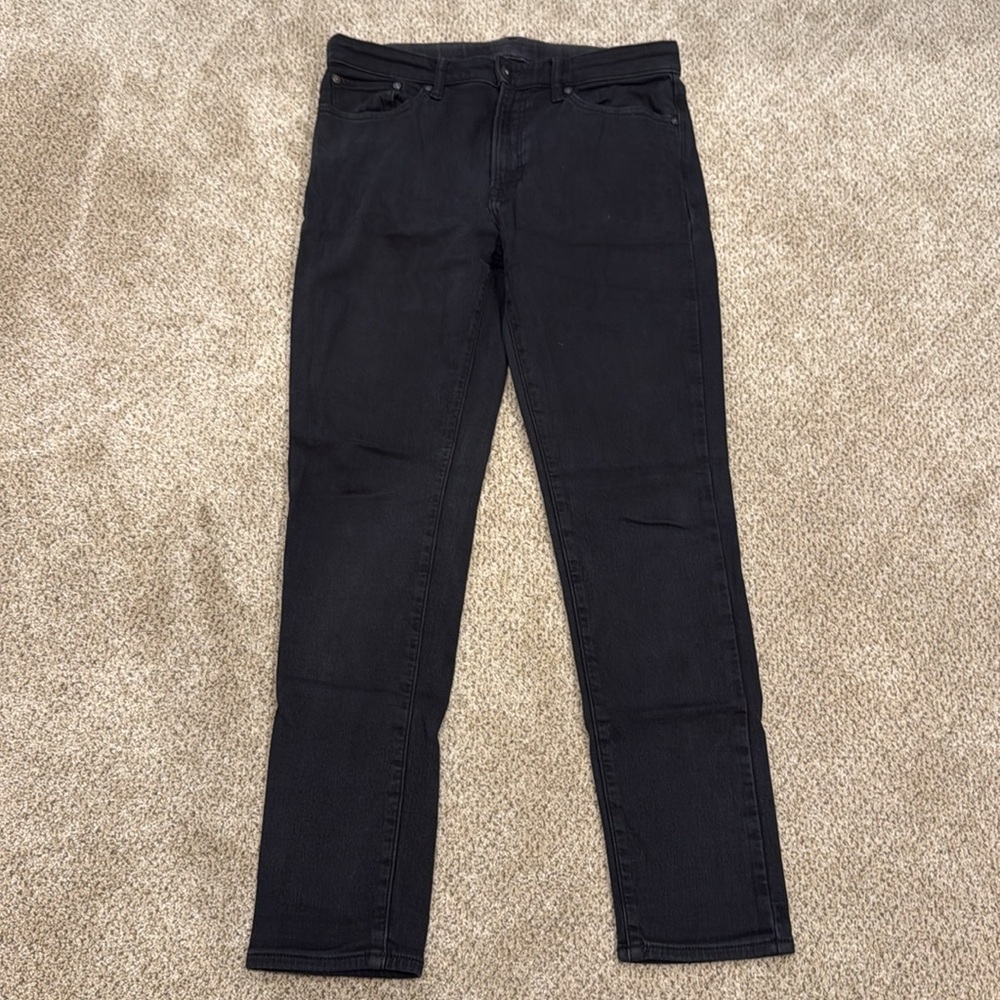 Black Denim Pants - image 1